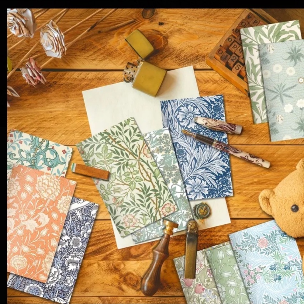 Vintage Floral Print Notebook 12 pack - Picture 5 of 9
